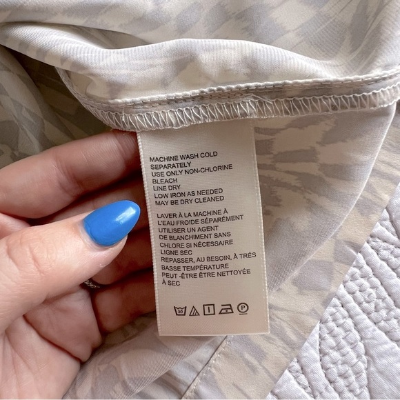 NWT - Free People Beatrice Top in Silver Combo - Picture 8 of 12